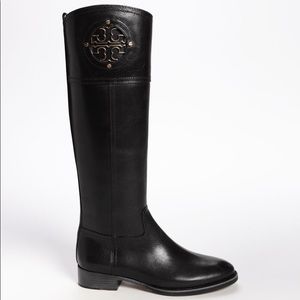 Perfect Tory Burch Kiernan black riding boots